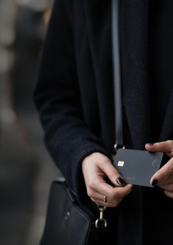Stack of secure payment cards